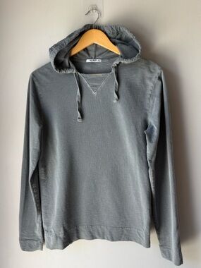 Buck Mason Gray Hoodie Sweatshirt
